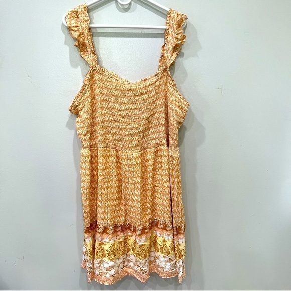 Maurices Smocked Mini Dress Women’s Plus Size 4X NEW - Picture 1 of 12